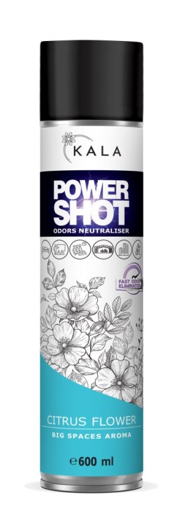 Odświeżacz powietrza Kala Power Shot kwiatowo-cytrusowy