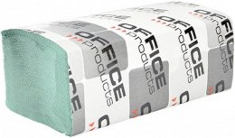 Ręczniki składane ZZ Office Products makulaturowe eko zielone