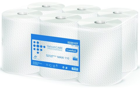 Ręczniki w roli Velvet Professional Maxi Care Comfort 6 rolek