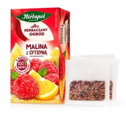 Herbata Herbapol Herbaciany Ogród malina z cytryną 20 torebek