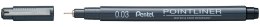Cienkopis kalibrowany Pentel Pointliner S20P 0,03 mm czarny