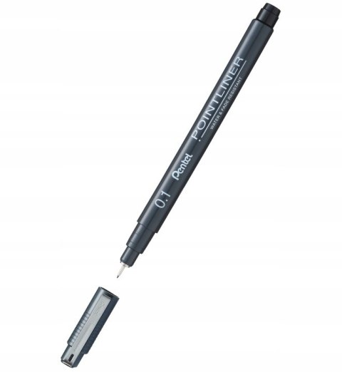Cienkopis kalibrowany Pentel Pointliner S20P 0,10 mm czarny