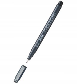 Cienkopis kalibrowany Pentel Pointliner S20P 0,80 mm czarny