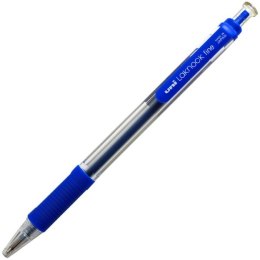 Długopis automatyczny Uni SN-101 Laknock Fine niebieski
