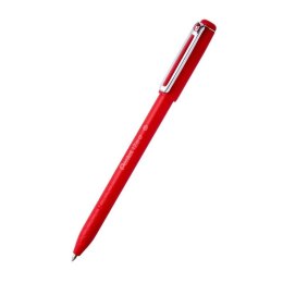 Długopis olejowy Pentel Izee 0,7 mm z tuszem o niskiej lepkości z nasadką BX457 czerwony