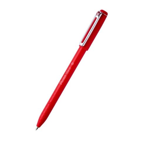 Długopis olejowy Pentel Izee 0,7 mm z tuszem o niskiej lepkości z nasadką BX457 czerwony