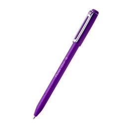 Długopis olejowy Pentel Izee 0,7 mm z tuszem o niskiej lepkości z nasadką BX457 fioletowy