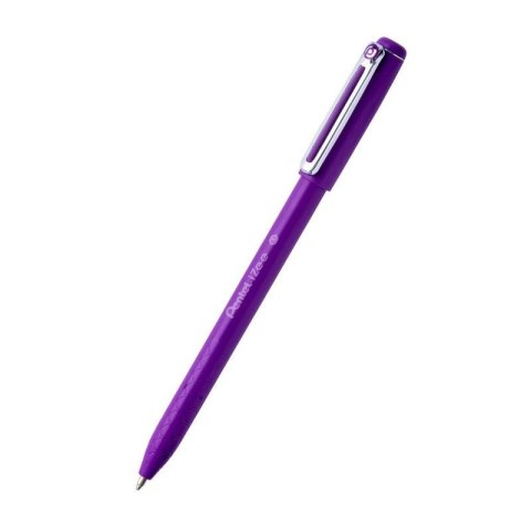Długopis olejowy Pentel Izee 0,7 mm z tuszem o niskiej lepkości z nasadką BX457 fioletowy