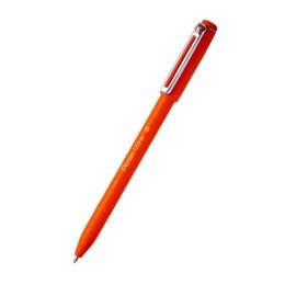 Długopis olejowy Pentel Izee 0,7 mm z tuszem o niskiej lepkości z nasadką BX457 pomarańczowy