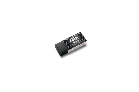 Gumka ołówkowa Pentel Hi-Polumer Ain Black ZEAH06 czarna
