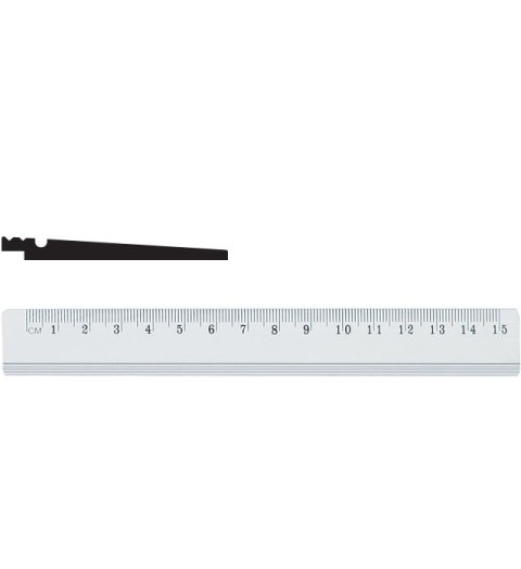 Linijka aluminiowa Grand GR-120-15 15 cm