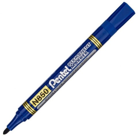 Marker permanentny Pentel N850 okrągła końcówka niebieski