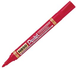 Marker permanentny Pentel N860 ścięta końcówka czerwony