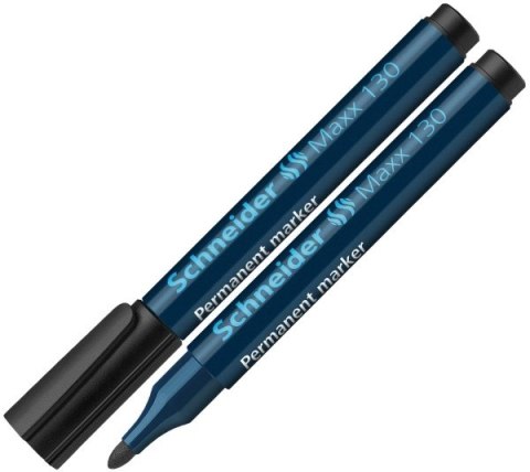 Marker permanentny Schneider Maxx 130 okrągła końcówka czarny