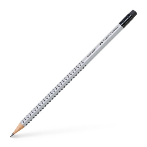 Ołówek sześciokątny Faber-Castell Grip 2001 z gumką B
