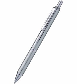 Pióro kulkowe Pentel Energel BL407 w aluminiowej srebrnej obudowie