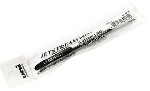 Wkład do pióra automatycznego kulkowego Uni SX-217 Jetstream czarny