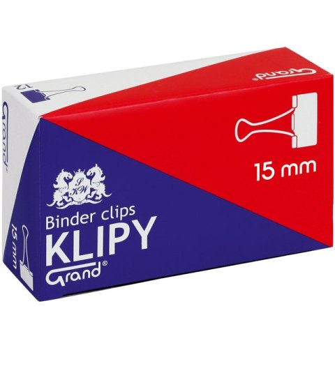 Klipy do akt Grand 15 mm