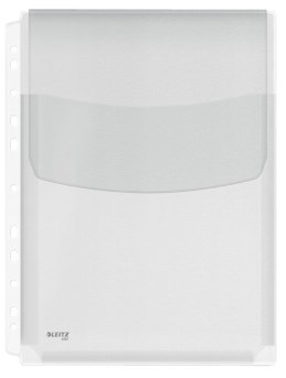 Koszulki na katalogi Leitz PVC 170 mic. z klapką