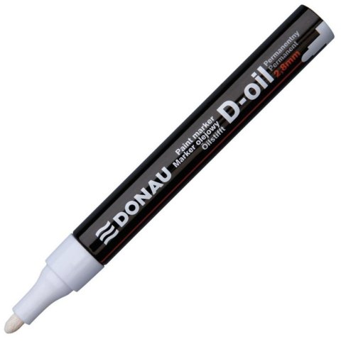 Marker olejowy Donau D-Oil 2,8 mm biały