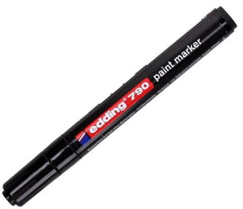 Marker olejowy edding 790 w plastikowej obudowie czarny