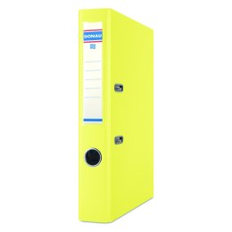 Segregator dźwigniowy Donau Master A4 50 mm żółty