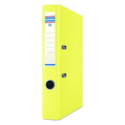 Segregator dźwigniowy Donau Master A4 50 mm żółty