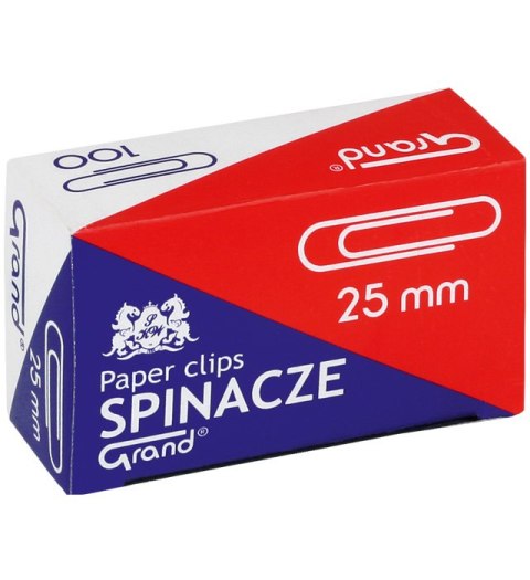 Spinacze Grand okrągłe 25 mm
