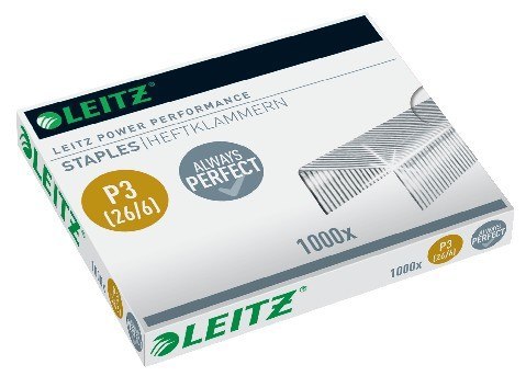 Zszywki Leitz 26/6 do 30 kartek