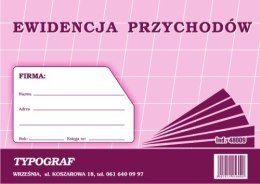 Ewidencja przychodów Typograf A5