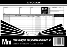MM Przesunięcie magazynowe Typograf A5