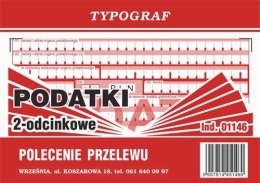Polecenie przelewu/wpłata gotówki II „podatki