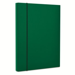 Teczka Office Products Eco A4 z gumką zielona