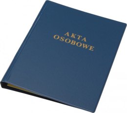 Teczka na akta osobowe Panta Plast PVC A4 granatowa