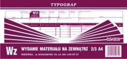 WZ (11 pozycyjne) Typograf 2/3 A4