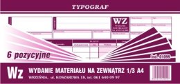 WZ (6 pozycyjne) Typograf 1/3 A4