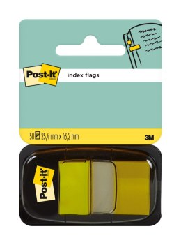Zakładki indeksujące Post-it szerokie 25,4 x 43,2 mm żółte