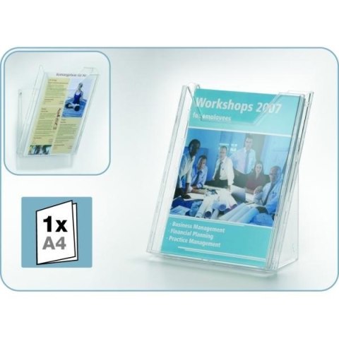 Durable Combibox A4 transparentny
