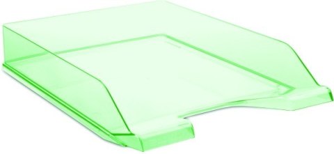 Półka na dokumenty Donau standard zielona transparentna