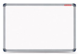Tablica suchościeralna magnetyczna MemoBe w ramie aluminiowej Classic 120 x 90 cm biała