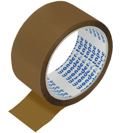 Taśma pakowa Wonder® 48 mm x 50 jardów brązowa