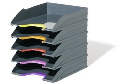 Zestaw 5 półek na dokumenty Durable Varicolor