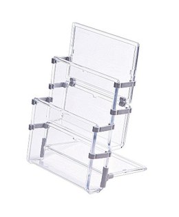 Stojak na ulotki Panta Plast 2 kieszenie A4