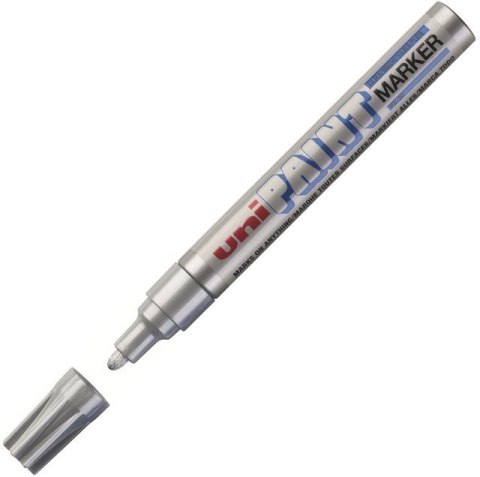Marker olejowy Uni PX-20 Paint srebrny