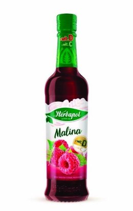 Sok HERBAPOL 420ml malinowy syrop