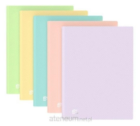 ALBUM OFERTOWY OXFORD A4/40k PP mix kolorów PASTELOWYCH 400187645 URBAN na spirali EAN : 3045050472022