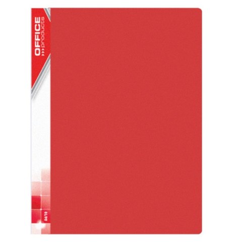 Album ofertowy OFFICE PRODUCTS A4 40 koszulek CZERWONY 21124011-04