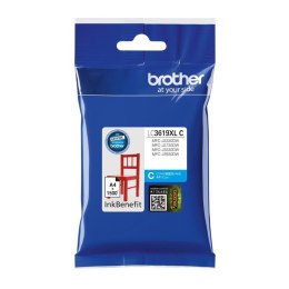Atrament BROTHER LC-3619XLC CYAN do MFCJ-2730/3530/3930 na 1500 stron