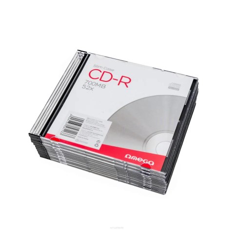 CD OMEGA 700 MB PUDEŁKO SLIM 52x 56104