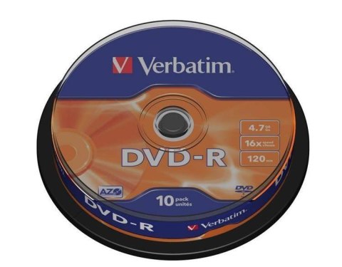 DVD VERBATIM -R 4.7 GB cake /10/ 43523